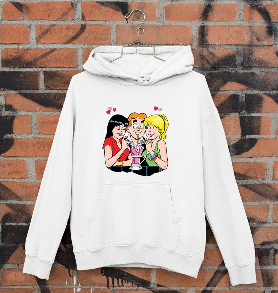 Archie Unisex Hoodie for Men/Women-White-Ektarfa.online