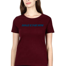 Load image into Gallery viewer, SKECHERS T-Shirt for Women-Maroon-Ektarfa.online
