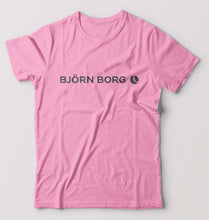 Load image into Gallery viewer, Björn Borg T-Shirt for Men-S(38 Inches)-Light Baby Pink-Ektarfa.online
