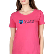 Load image into Gallery viewer, Bob Jones University T-Shirt for Women-Pink-Ektarfa.online
