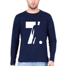 Load image into Gallery viewer, Cristiano Ronaldo CR7 Full Sleeves T-Shirt for Men-Navy Blue-Ektarfa.online
