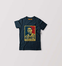 Load image into Gallery viewer, Ronaldinho Kids T-Shirt for Boy/Girl-Petrol blue-Ektarfa.online
