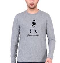 Load image into Gallery viewer, Johnnie Walker Full Sleeves T-Shirt for Men-Grey Melange-Ektarfa.online
