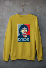Load image into Gallery viewer, Diego Maradona Unisex Sweatshirt for Men/Women-Mustard Yellow-Ektarfa.online
