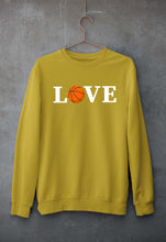 Load image into Gallery viewer, NBA Basketball Love Unisex Sweatshirt for Men/Women-Mustard Yellow-Ektarfa.online
