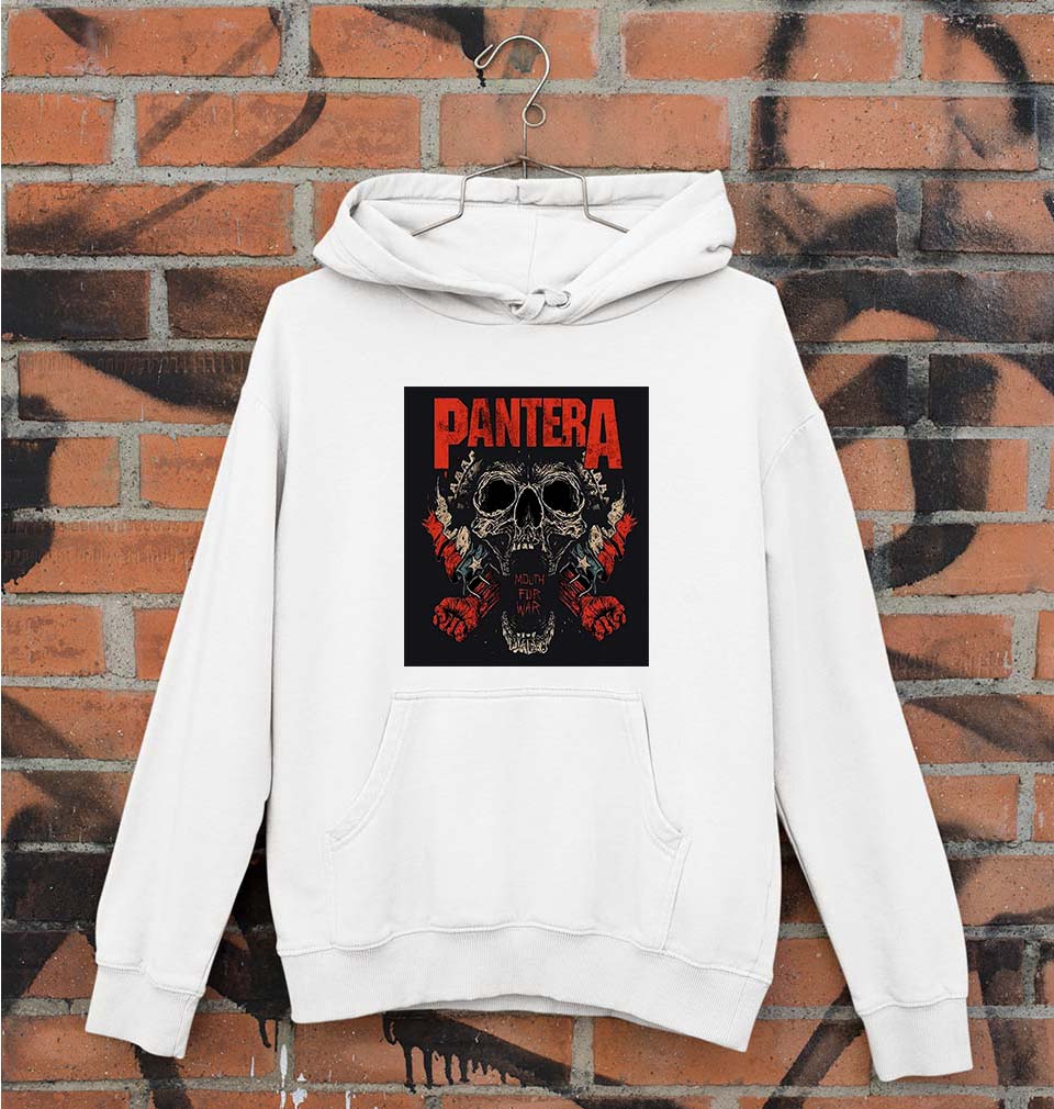 Pantera Unisex Hoodie for Men/Women-White-Ektarfa.online
