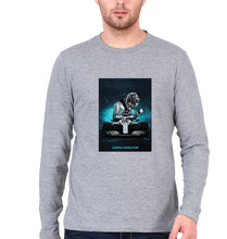 Load image into Gallery viewer, Lewis Hamilton F1 Full Sleeves T-Shirt for Men-S(38 Inches)-Grey Melange-Ektarfa.online

