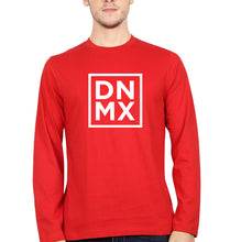 Load image into Gallery viewer, DNMX Full Sleeves T-Shirt for Men-Red-Ektarfa.online
