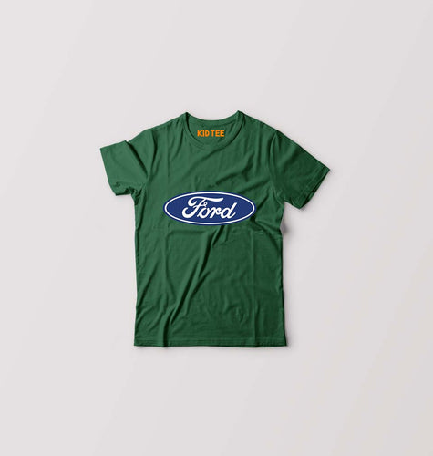 Ford Kids T-Shirt for Boy/Girl-Dark Green-Ektarfa.online