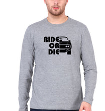 Load image into Gallery viewer, Fast &amp; Furious Ride or Die Full Sleeves T-Shirt for Men-Grey Melange-Ektarfa.online
