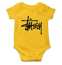 Load image into Gallery viewer, Stussy Kids Romper For Baby Boy/Girl-0-5 Months(18 Inches)-Yellow-Ektarfa.online
