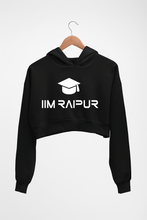 Load image into Gallery viewer, IIM Raipur Crop HOODIE FOR WOMEN
