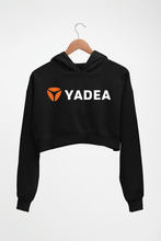 Load image into Gallery viewer, Yadea Crop HOODIE FOR WOMEN-Black-Ektarfa.online
