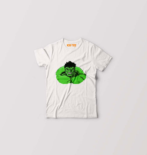 Hulk Superhero Kids T-Shirt for Boy/Girl-White-Ektarfa.online