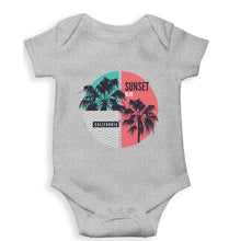 Load image into Gallery viewer, Sunset California Kids Romper For Baby Boy/Girl-0-5 Months(18 Inches)-Grey-Ektarfa.online
