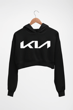 Load image into Gallery viewer, Kia Crop HOODIE FOR WOMEN-Black-Ektarfa.online
