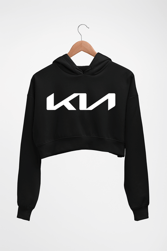 Kia Crop HOODIE FOR WOMEN-Black-Ektarfa.online