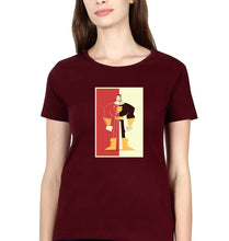 Load image into Gallery viewer, Black Adam T-Shirt for Women-XS(32 Inches)-Maroon-Ektarfa.online
