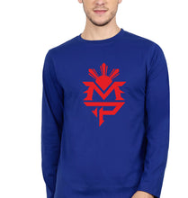 Load image into Gallery viewer, MP Manny Paquiao Pacman Full Sleeves T-Shirt for Men-Royal Blue-Ektarfa.online
