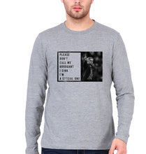 Load image into Gallery viewer, José Mourinho Full Sleeves T-Shirt for Men-Grey Melange-Ektarfa.online

