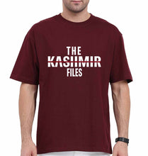 Load image into Gallery viewer, The Kashmir Files Oversized T-Shirt for Men-Maroon-Ektarfa.online
