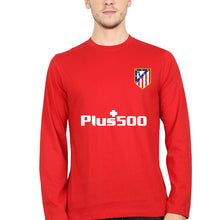 Load image into Gallery viewer, Atletico Madrid 2021-22 Full Sleeves T-Shirt for Men-S(38 Inches)-Red-Ektarfa.online
