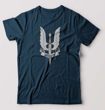 Load image into Gallery viewer, Balidaan Army T-Shirt for Men-S(38 Inches)-Petrol Blue-Ektarfa.online
