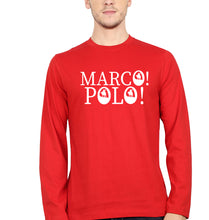 Load image into Gallery viewer, Marco Polo Full Sleeves T-Shirt for Men-Red-Ektarfa.online
