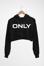 Load image into Gallery viewer, Only Crop HOODIE FOR WOMEN-Black-Ektarfa.online
