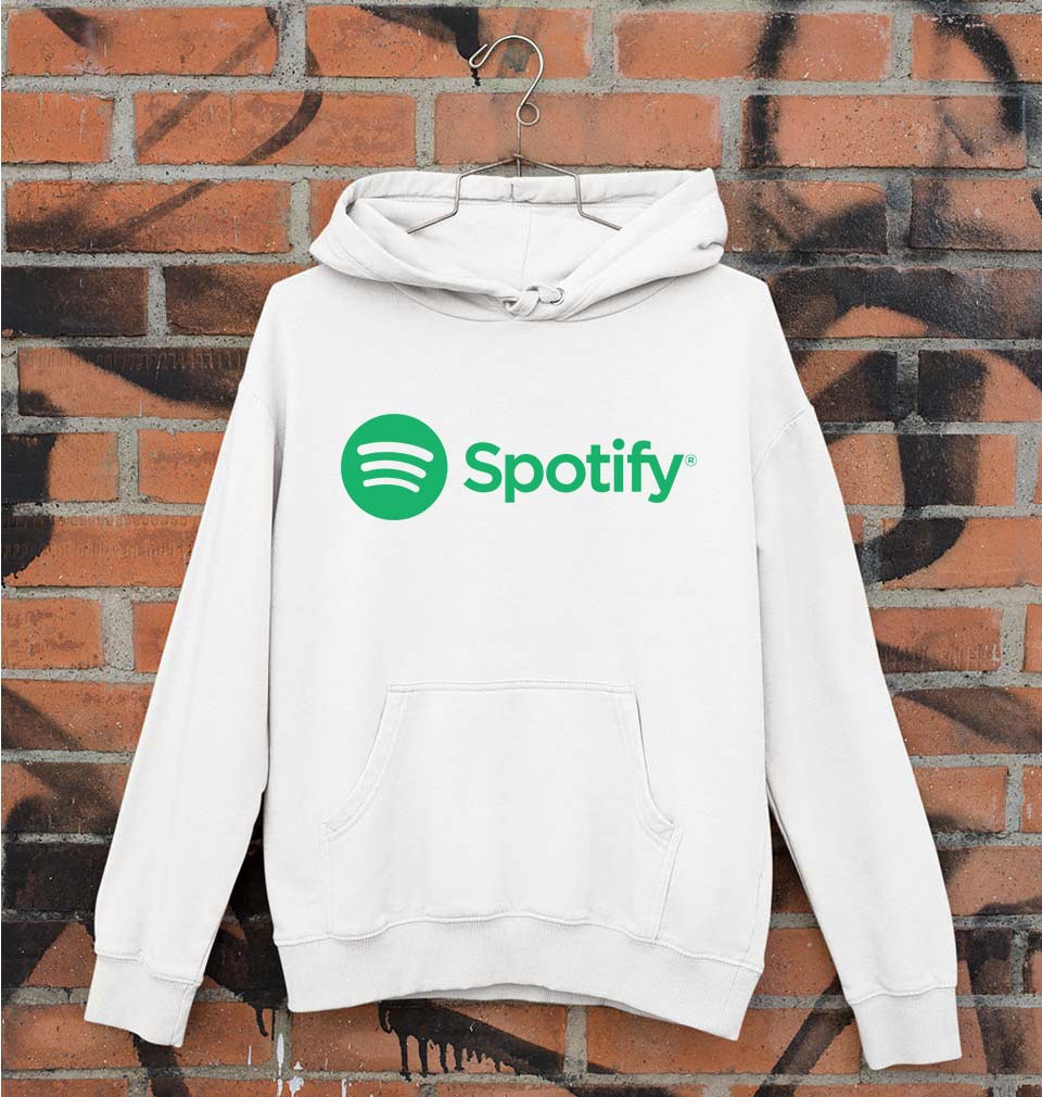Spotify Unisex Hoodie for Men/Women-White-Ektarfa.online