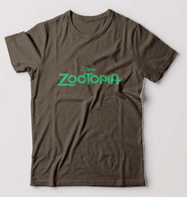 Load image into Gallery viewer, zootopia T-Shirt for Men-Olive Green-Ektarfa.online
