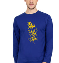 Load image into Gallery viewer, Mahakal Mahadev Bholenath Shiva Shivji Full Sleeves T-Shirt for Men-Royal Blue-Ektarfa.online
