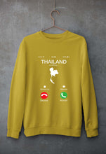 Load image into Gallery viewer, Thailand Calling Unisex Sweatshirt for Men/Women-Mustard Yellow-Ektarfa.online

