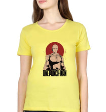 Load image into Gallery viewer, One-Punch Man T-Shirt for Womena-Yellow-Ektarfa.online
