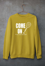 Load image into Gallery viewer, Tennis Unisex Sweatshirt for Men/Women-Mustard Yellow-Ektarfa.online
