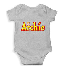 Load image into Gallery viewer, Archie Kids Romper For Baby Boy/Girl-0-5 Months(18 Inches)-Grey-Ektarfa.online
