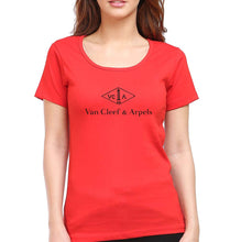 Load image into Gallery viewer, Van Cleef &amp; Arpels T-Shirt for Women-Red-Ektarfa.online
