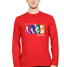 Load image into Gallery viewer, The Doors Full Sleeves T-Shirt for Men-Red-Ektarfa.online
