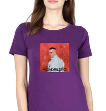 Load image into Gallery viewer, El Madrileño T-Shirt for Women-Purple-Ektarfa.online
