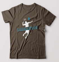 Load image into Gallery viewer, Badminton T-Shirt for Men-Olive Green-Ektarfa.online

