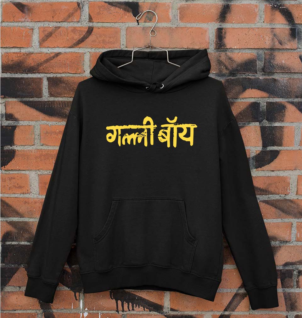 Gully Boy Unisex Hoodie for Men/Women-Black-Ektarfa.online
