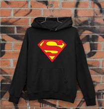 Load image into Gallery viewer, Superman Unisex Hoodie for Men/Women-S(40 Inches)-Black-Ektarfa.online
