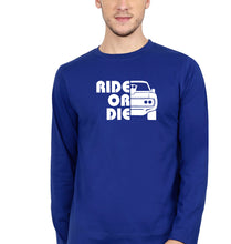 Load image into Gallery viewer, Fast &amp; Furious Ride or Die Full Sleeves T-Shirt for Men-Royal Blue-Ektarfa.online
