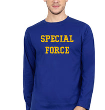 Load image into Gallery viewer, Special Force Full Sleeves T-Shirt for Men-Royal Blue-Ektarfa.online
