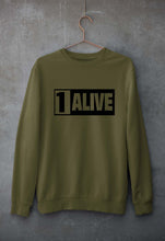 Load image into Gallery viewer, PUBG 1 Alive Unisex Sweatshirt for Men/Women-Olive Green-Ektarfa.online
