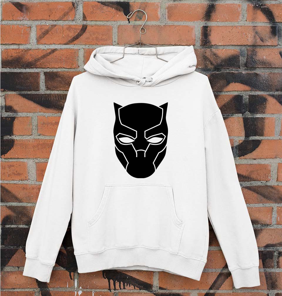 Black Panther Superhero Unisex Hoodie for Men/Women-White-Ektarfa.online