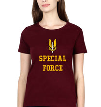 Load image into Gallery viewer, Special Force T-Shirt for Women-Maroon-Ektarfa.online
