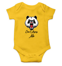 Load image into Gallery viewer, Don&#39;t Angry Me Kids Romper For Baby Boy/Girl-0-5 Months(18 Inches)-Yellow-Ektarfa.online
