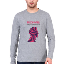 Load image into Gallery viewer, Mindhunter Full Sleeves T-Shirt for Men-Grey Melange-Ektarfa.online
