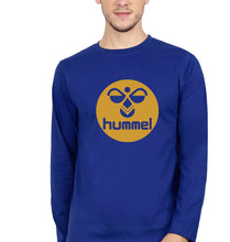 Load image into Gallery viewer, Hummel Full Sleeves T-Shirt for Men-S(38 Inches)-Royal Blue-Ektarfa.online
